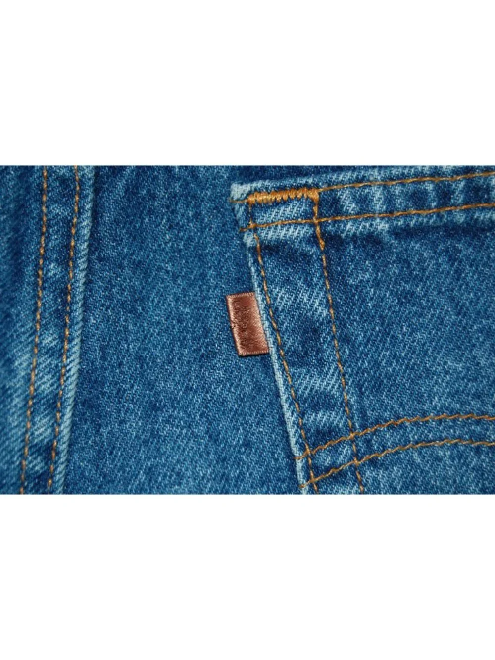 Vintage Levi's 540 Orange Tab Relaxed Fit 38x30 Denim Jeans Made in USA
